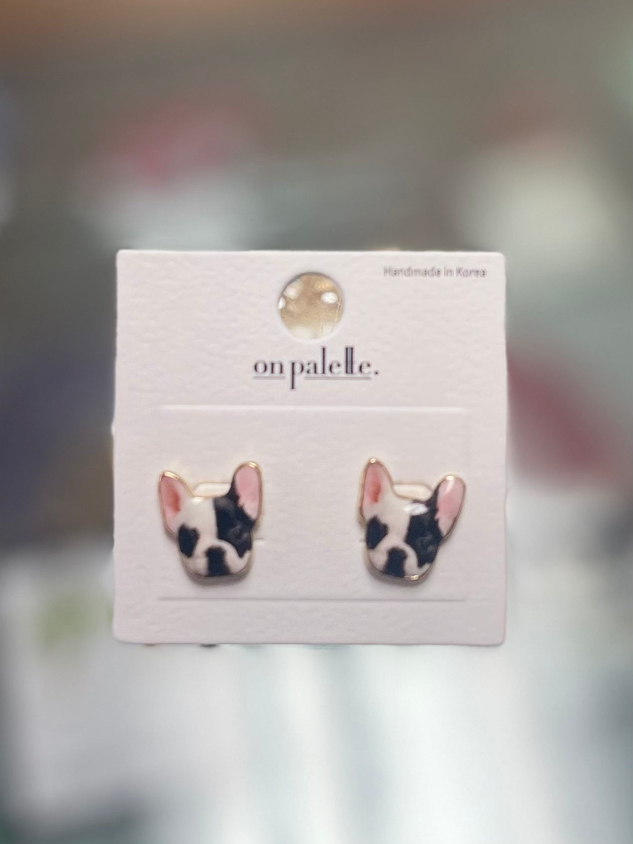 Dog Earring Studs
