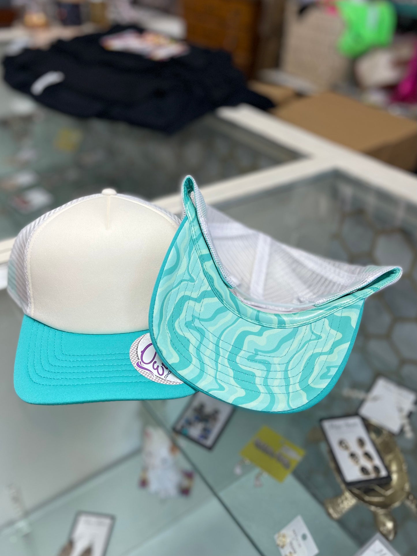 Decorated Under Bill Trucker Hat