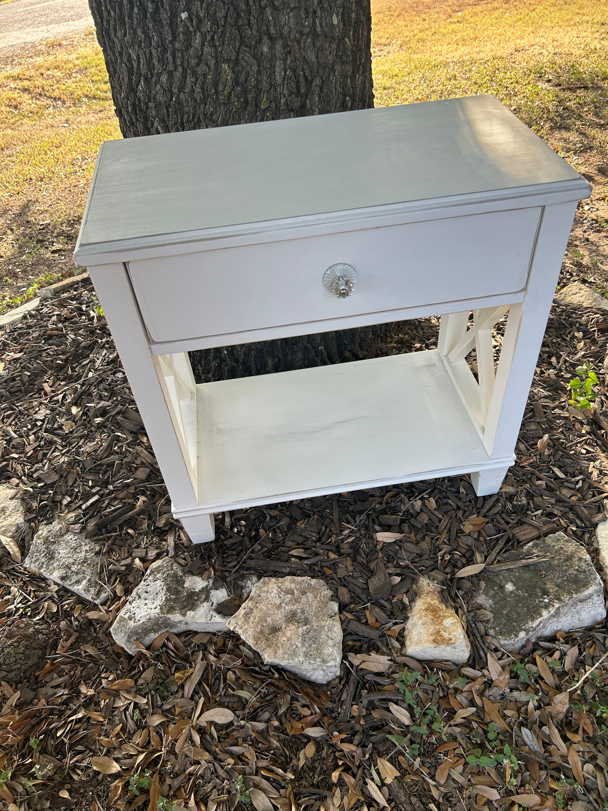 Distressed Side Table