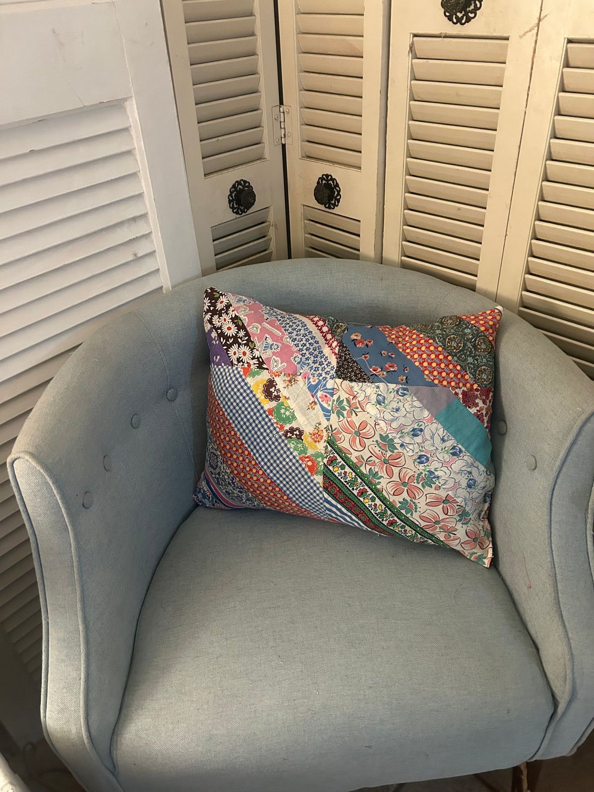 Feed Sack Pillow