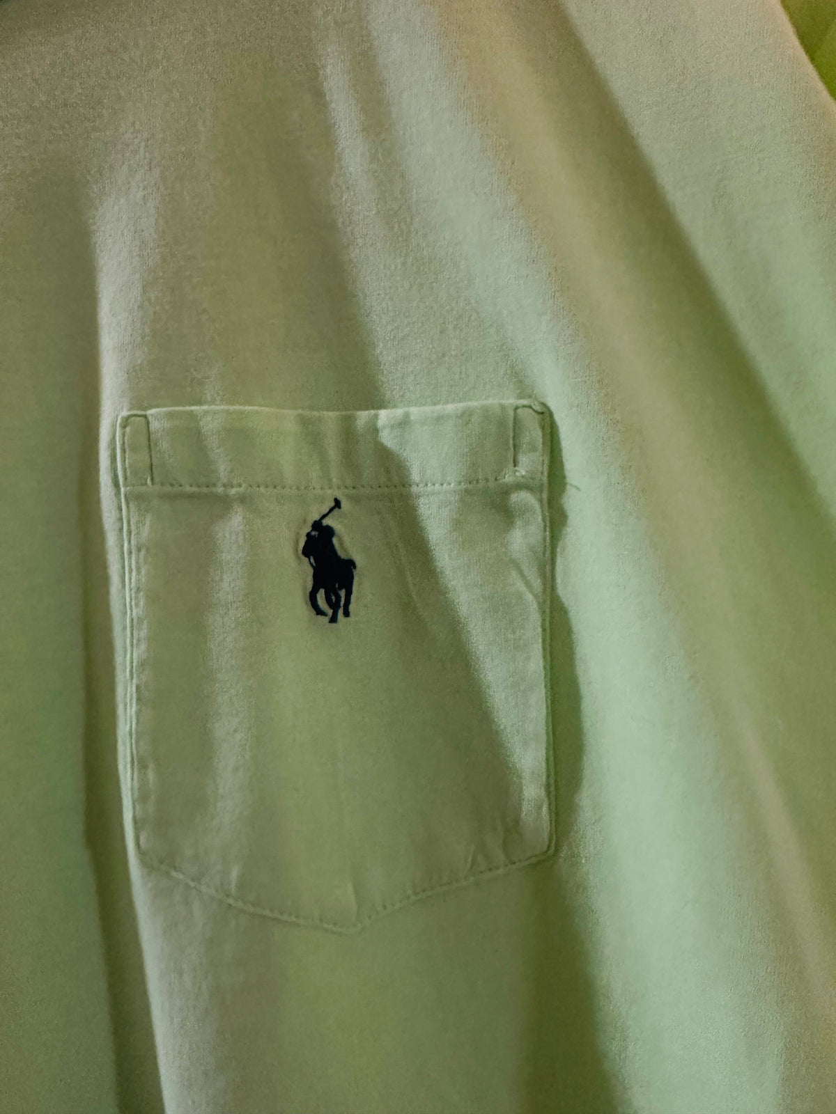 XL Soft Green Ralph Lauren Pocket T-Shirt
