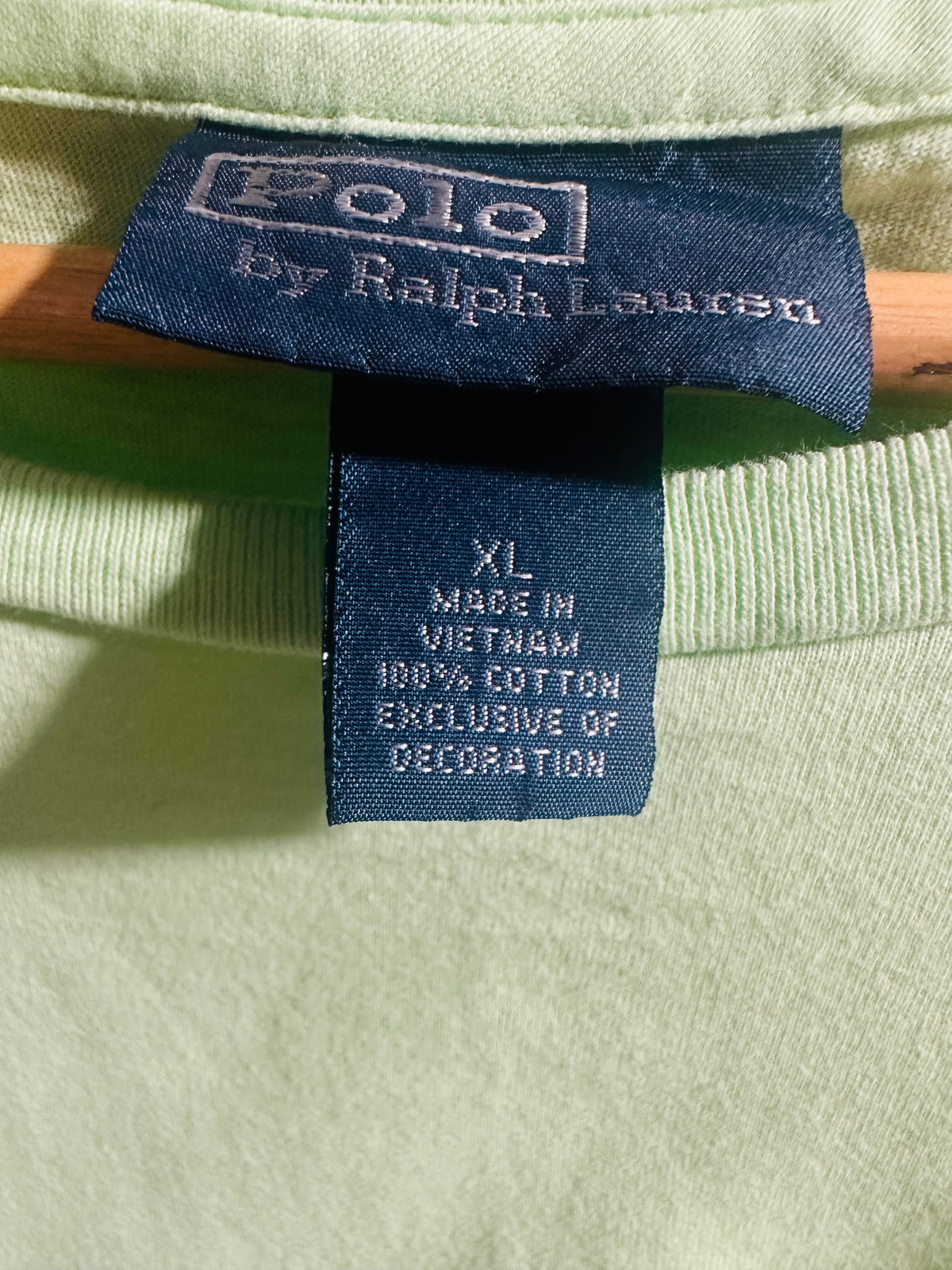 XL Soft Green Ralph Lauren Pocket T-Shirt