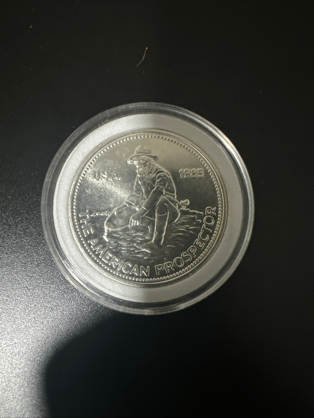 1985 Engelhard prospector 1oz silver