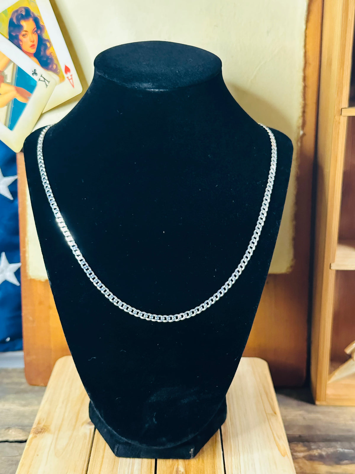 20” 4mm Cuban link chain 925 #2