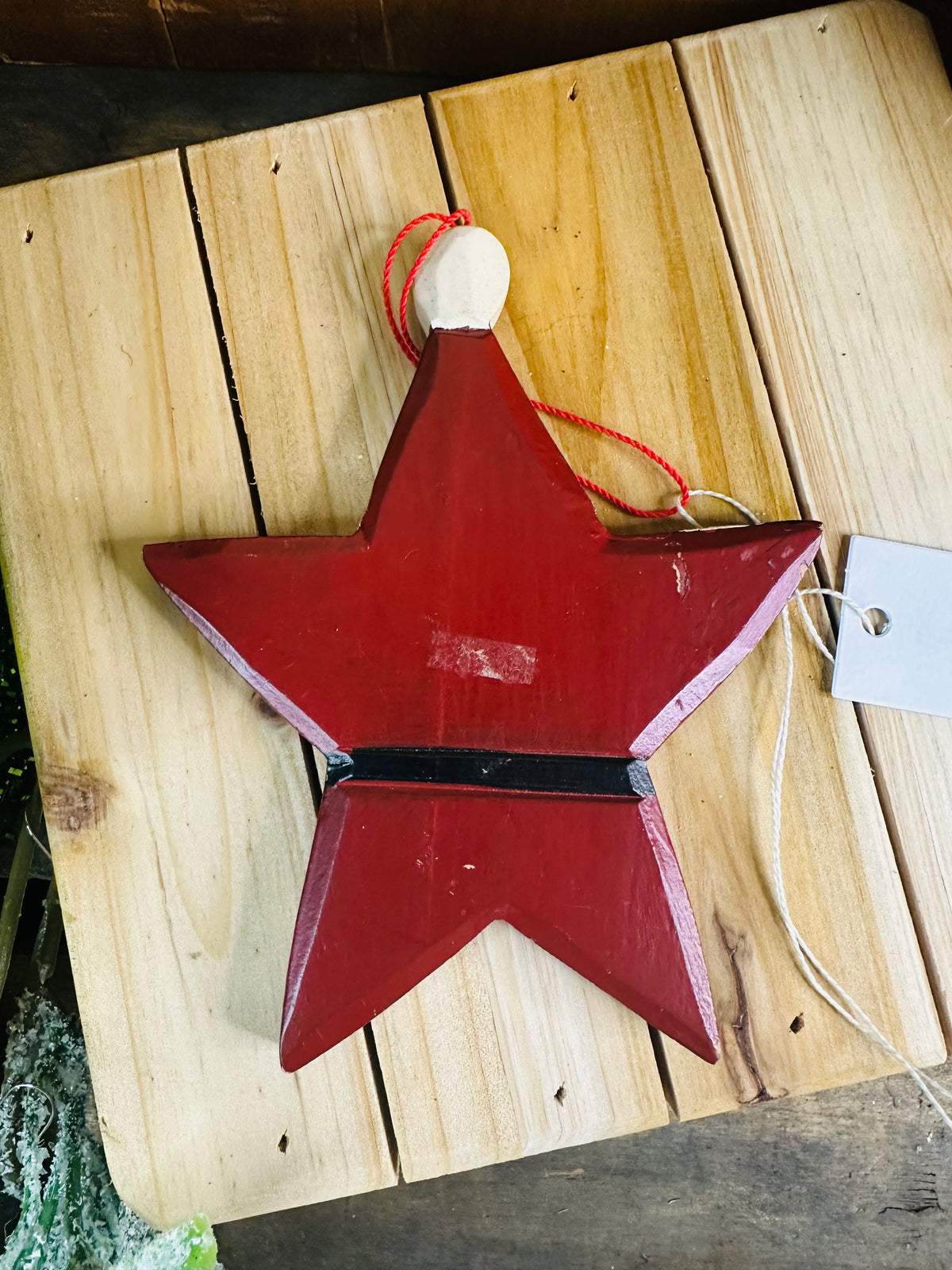 Star Santa ornament C28