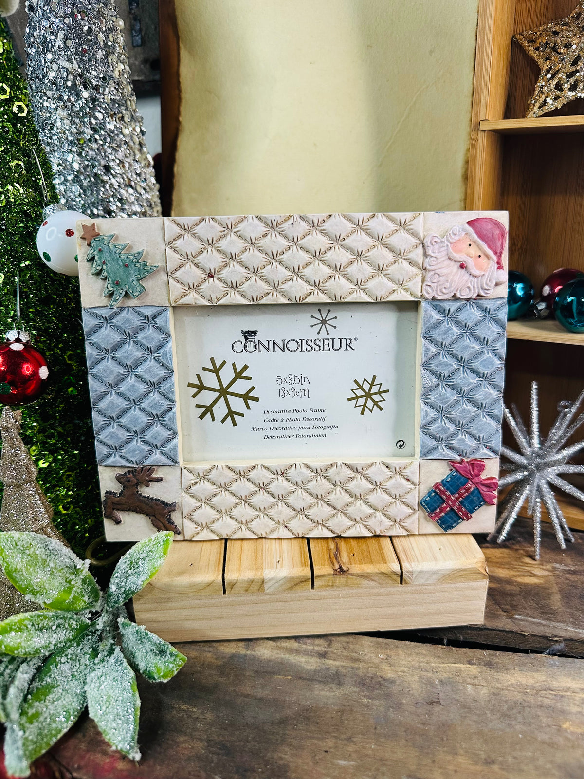Christmas picture frame 3.5”X5” C35