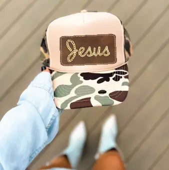 Graphic Print Trucker Hat