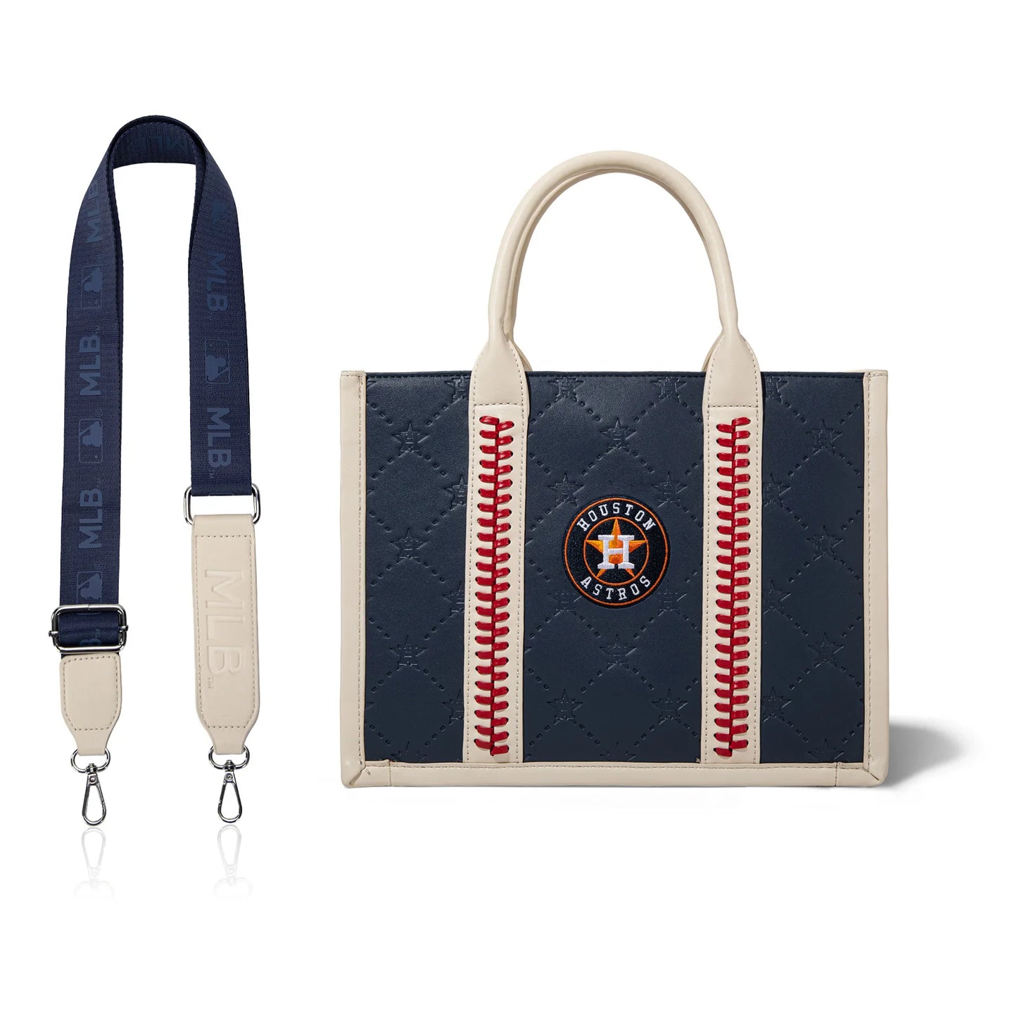 MW MLB Houston Astros Team Whipstitch Tote/Crossbody