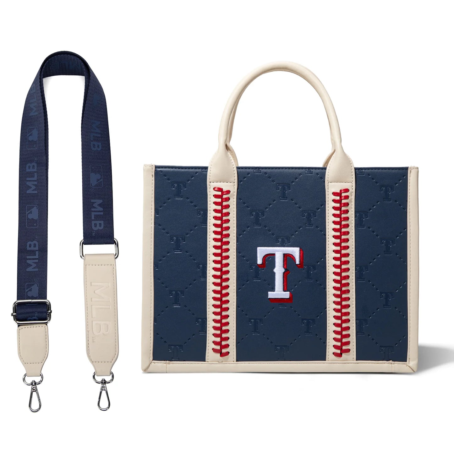 MLB Texas Rangers Team Whipstitch Tote/Crossbody