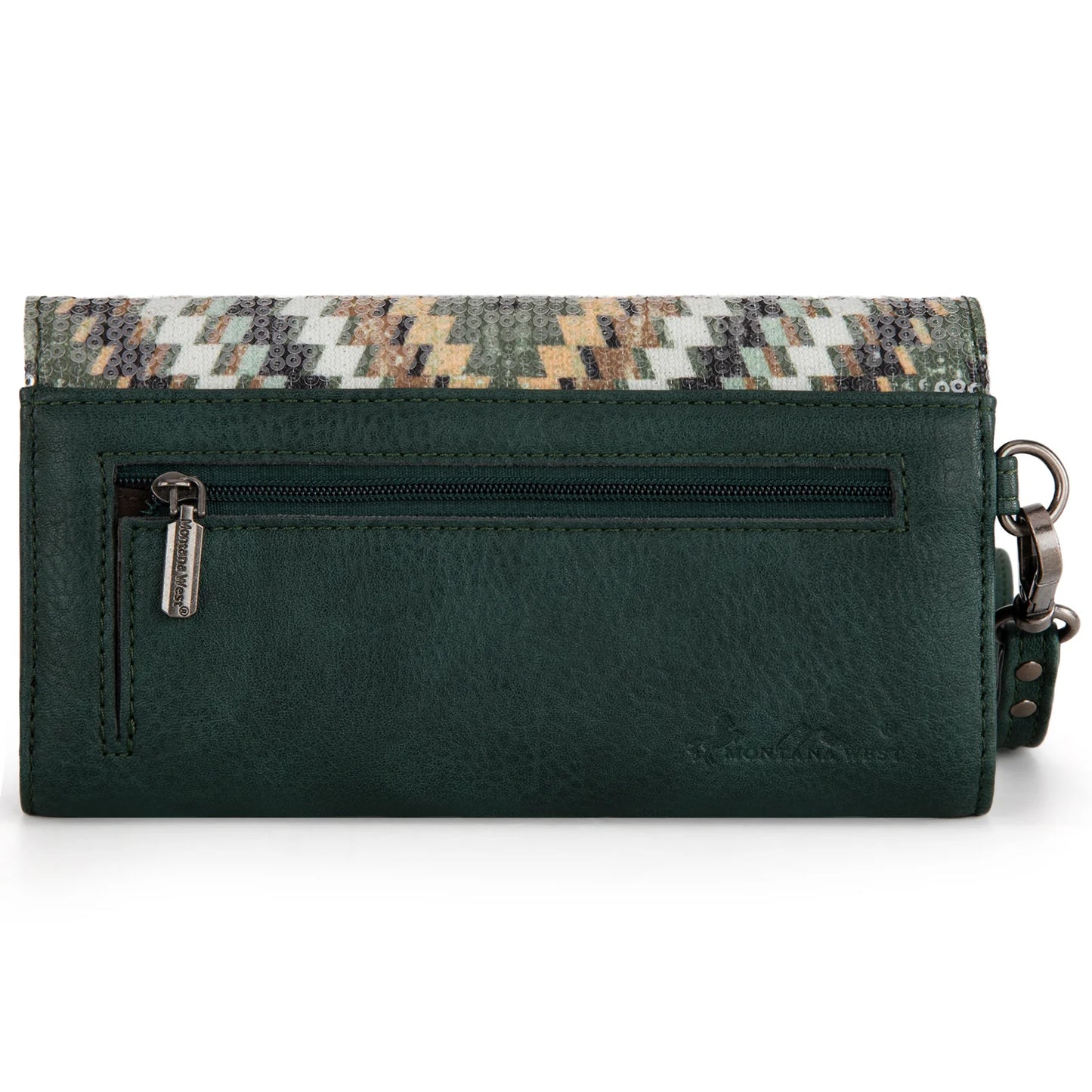 Montana West Tooled Aztec Collection Wallet