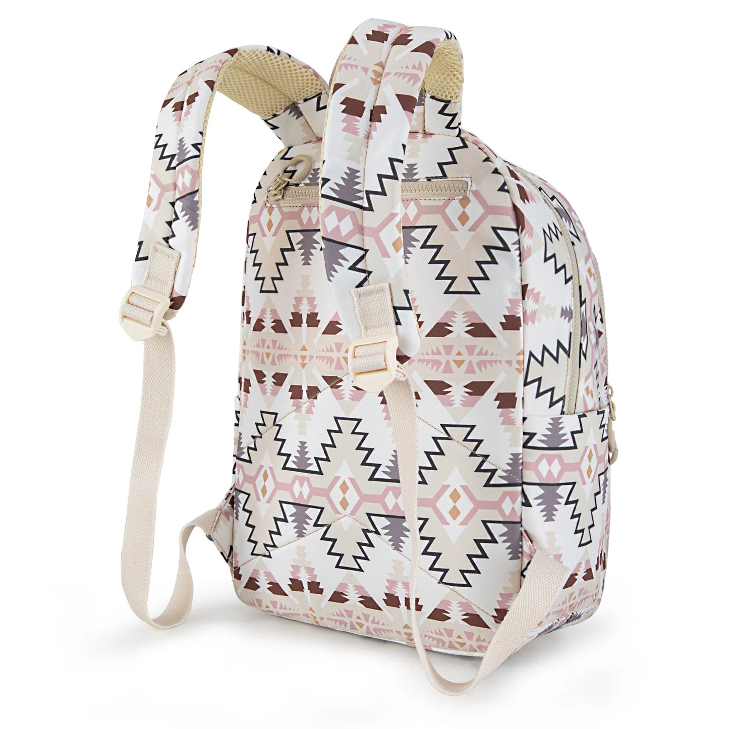 Wrangler Aztec Print Backpack - Tan
