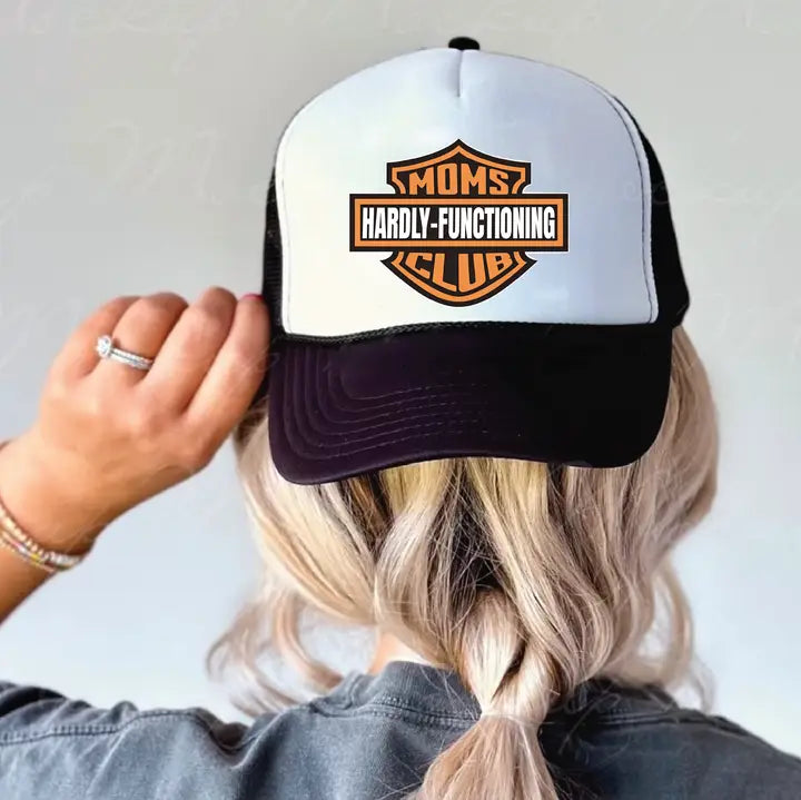 Graphic Print Trucker Hat