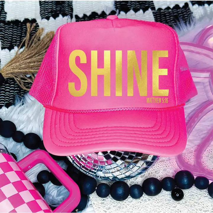 Graphic Print Trucker Hat
