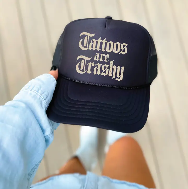 Graphic Print Trucker Hat