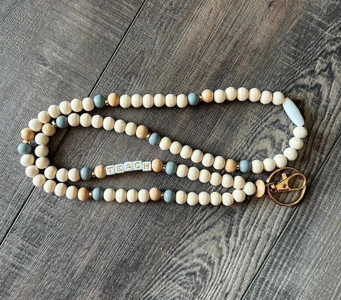 Beaded Lanyard w/ Breakaway Clasp