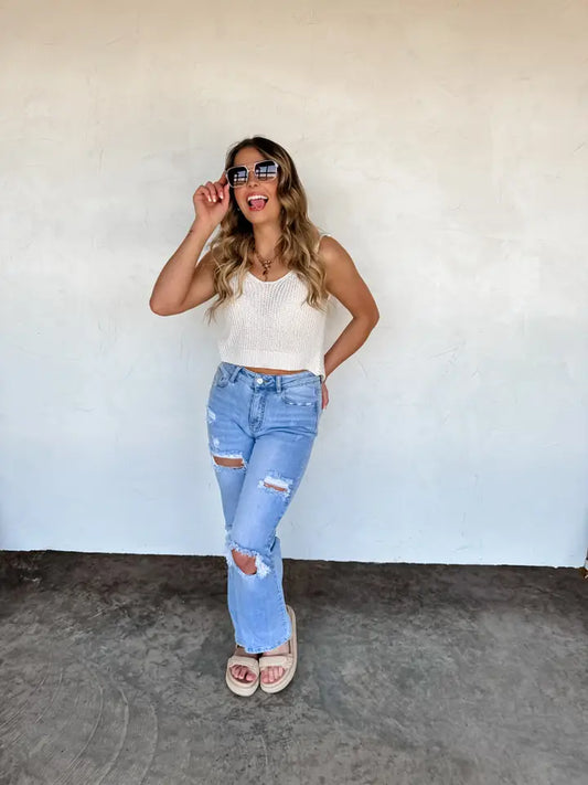 Blakeley Hamptons Twist Back Tank