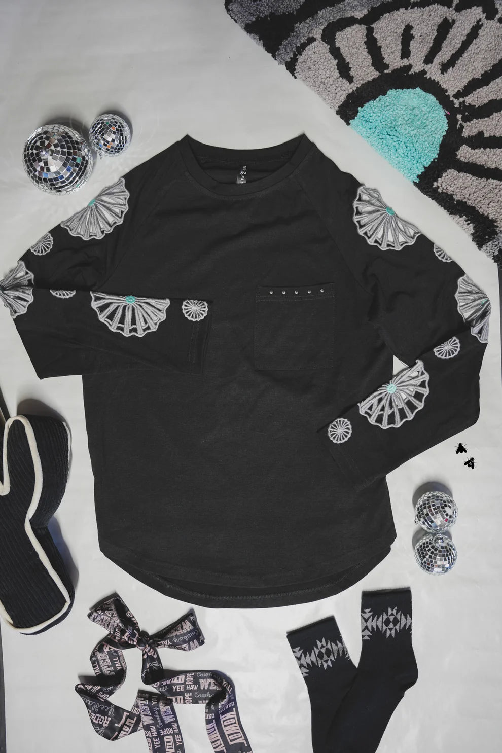 2fly Wagon Wheel Long Sleeve W/ Frocket