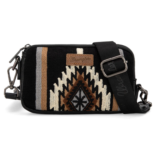 Wrangler Southwestern Knitted Mini Crossbody
