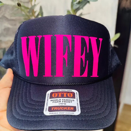 Graphic Print Trucker Hat
