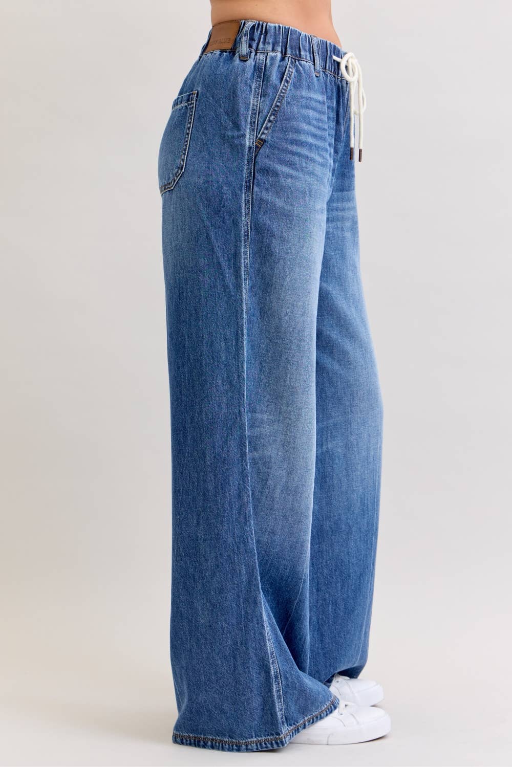 Judy Blue Jeans HW Palazzo Featherweight Rigid Elastic WB
