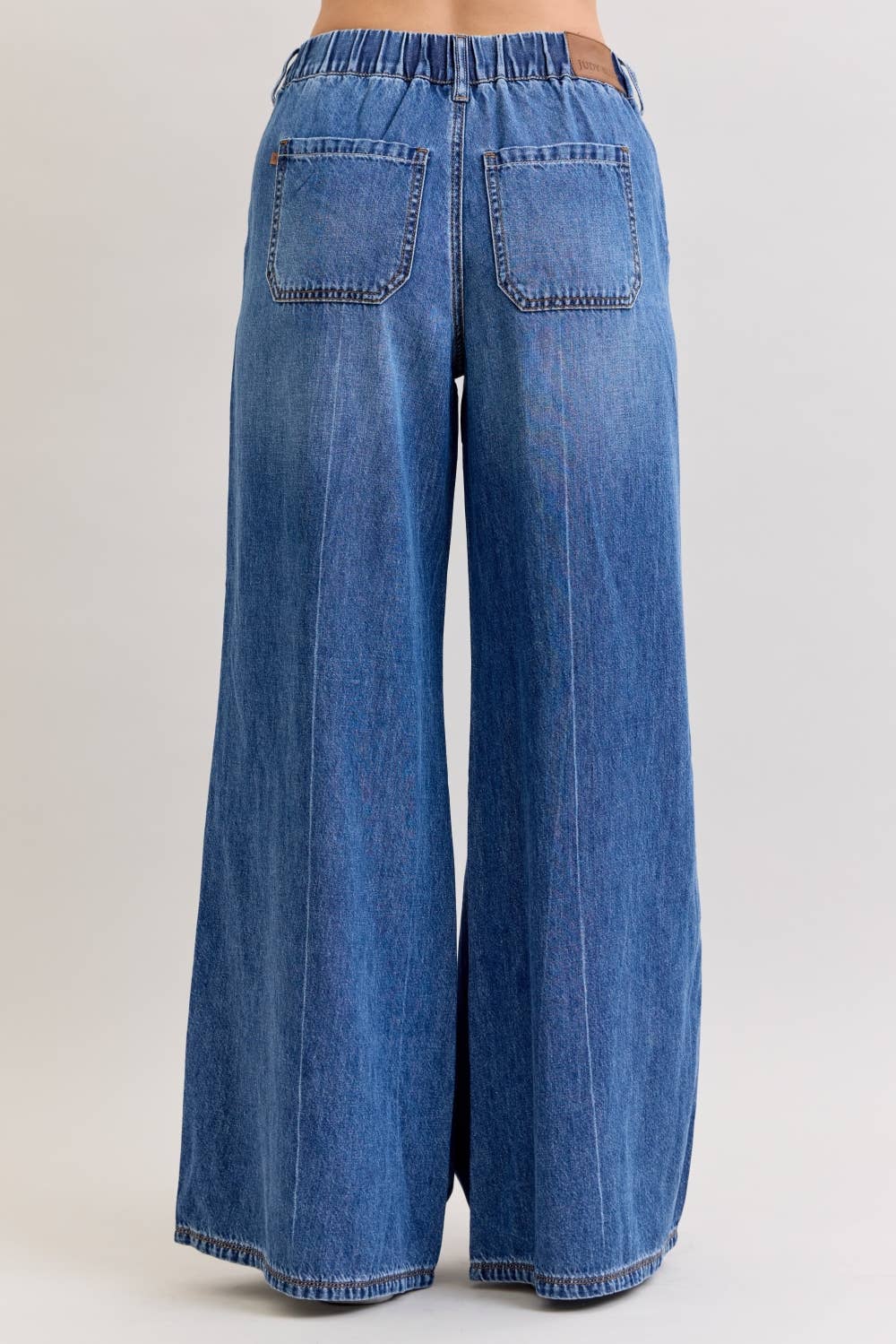 Judy Blue Jeans HW Palazzo Featherweight Rigid Elastic WB