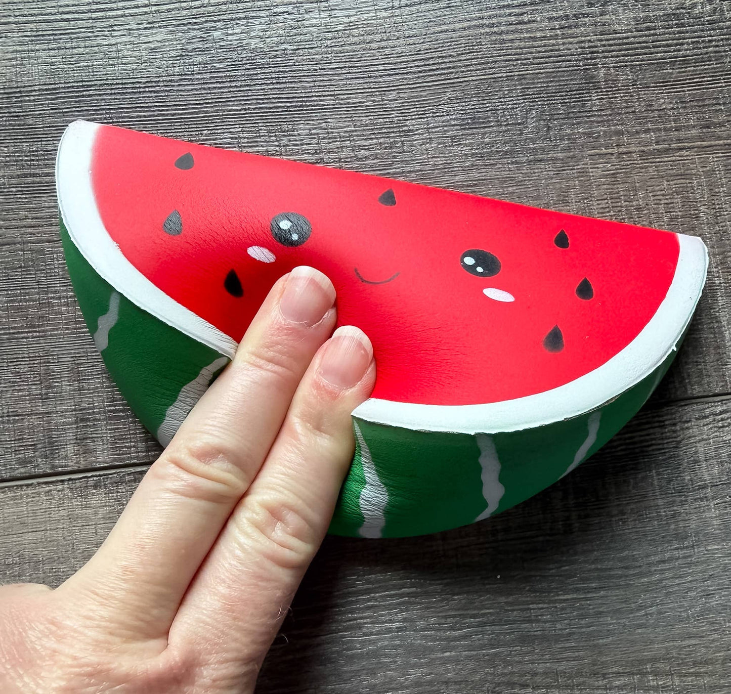 Watermelon Squishy Squish Slow Rising Foam Toy