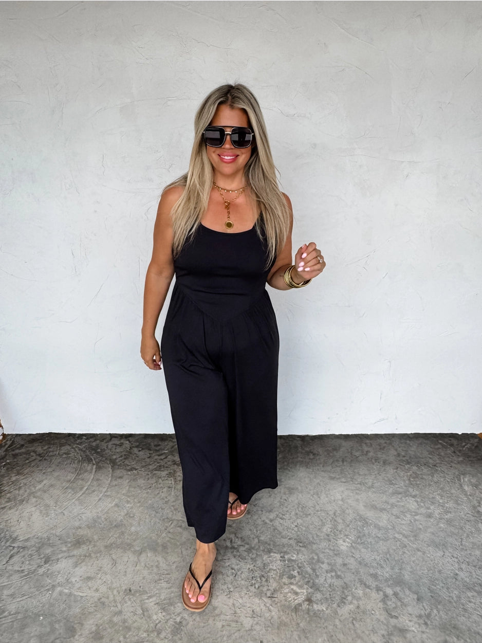 Copper Ribbed Romper