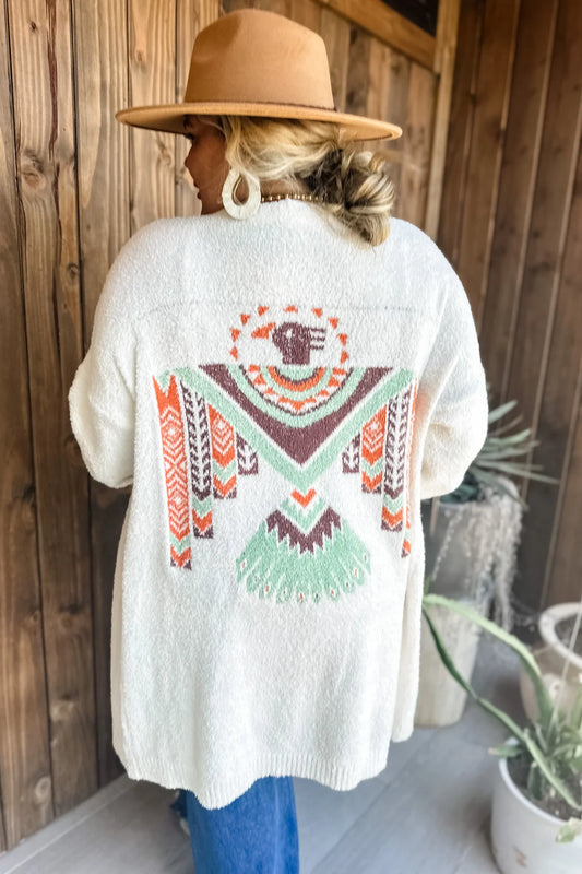 Free As a Bird Cloud Cardigan Plus
