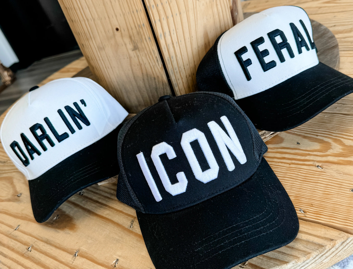 Icon Snapback Trucker Hat