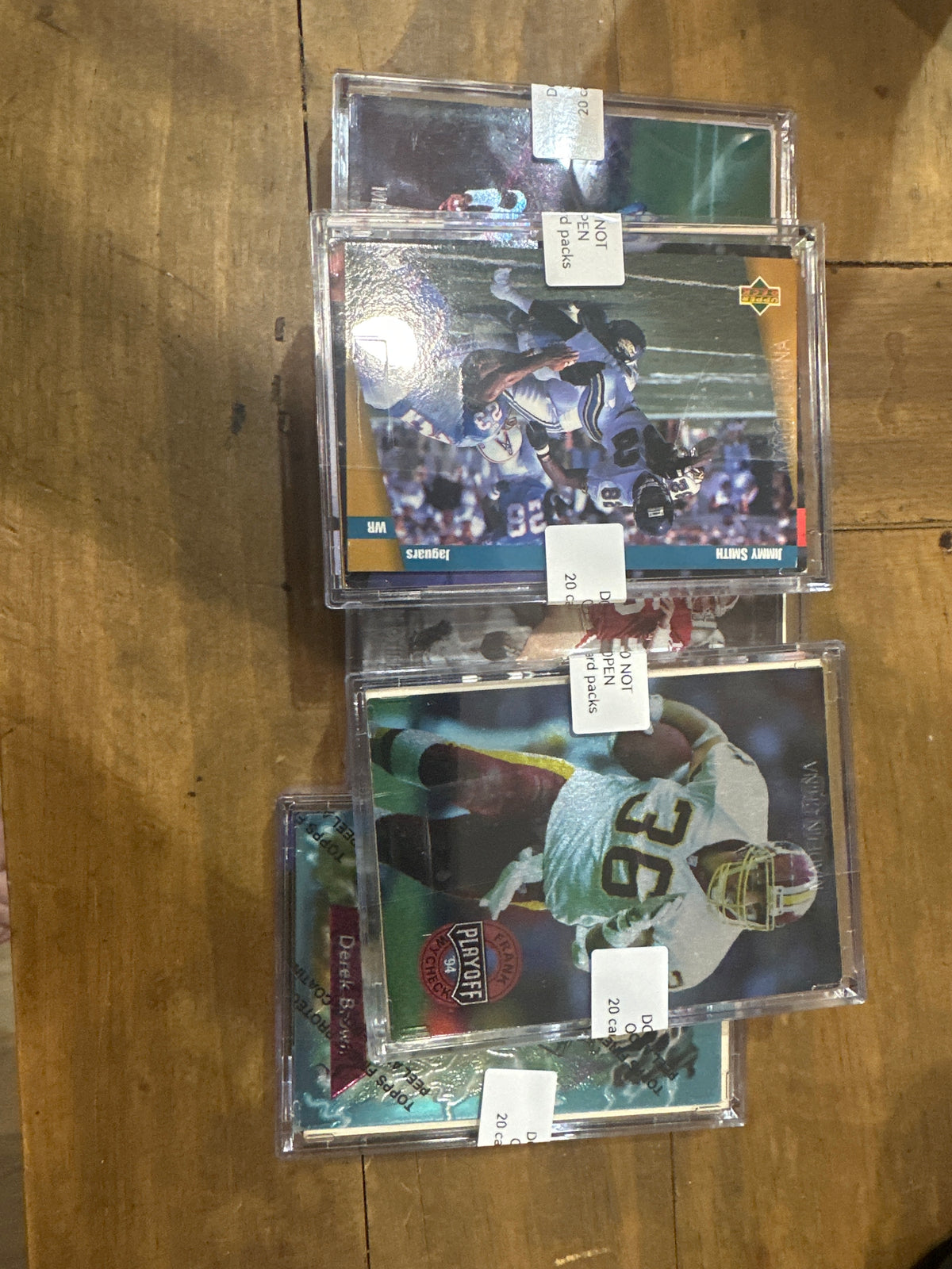 Football cards 20 pack