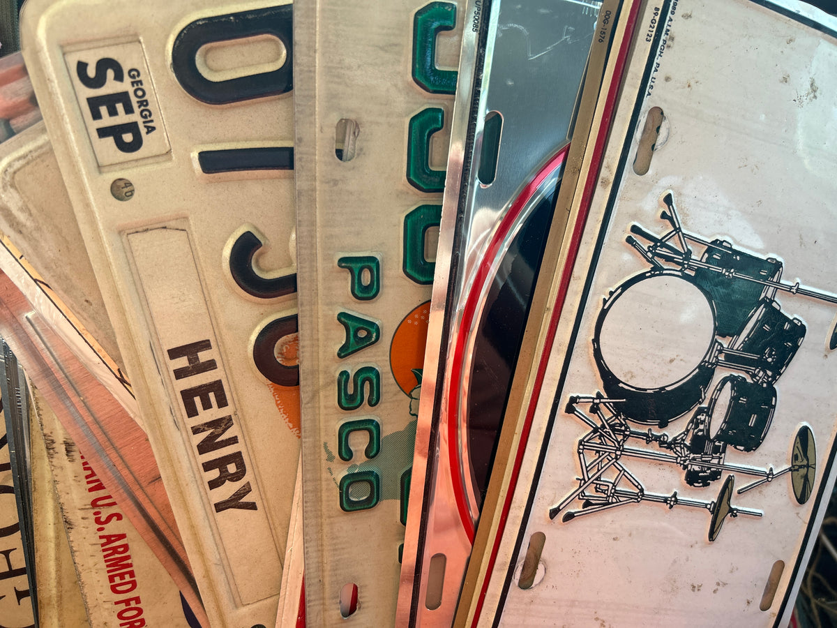 Assorted Metal Plates