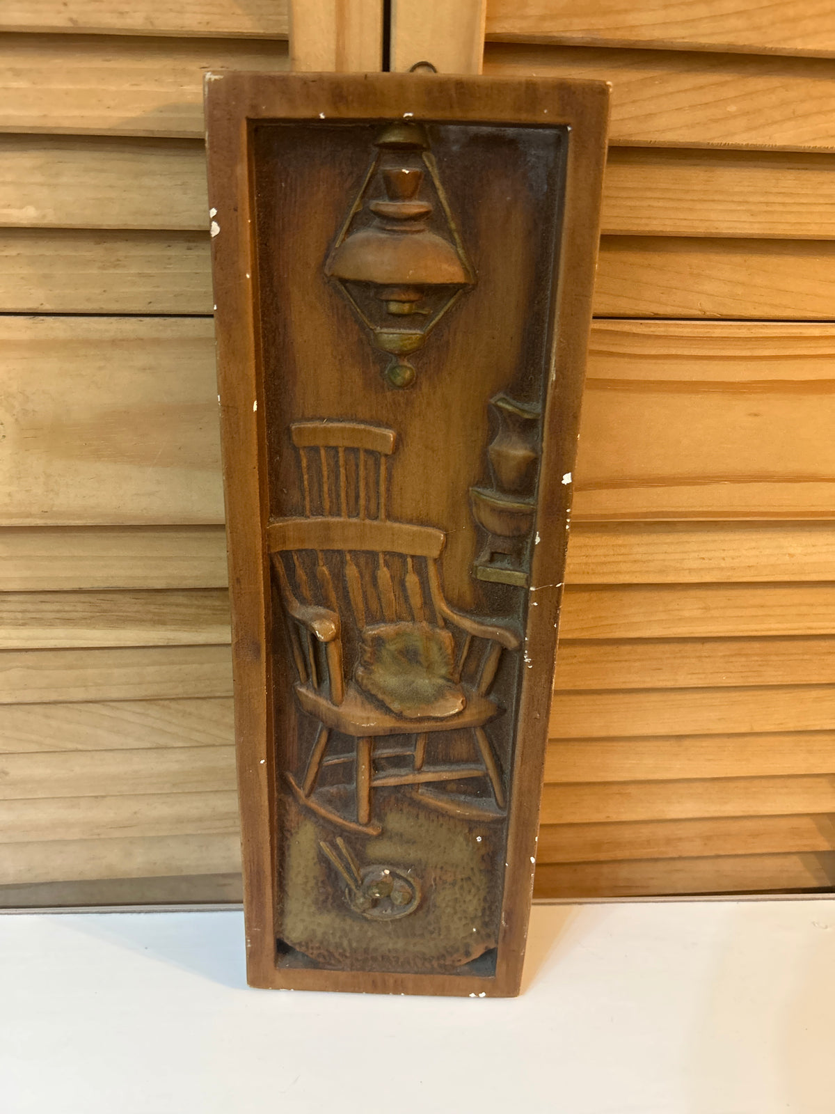 Vintage “Early American Cabin”