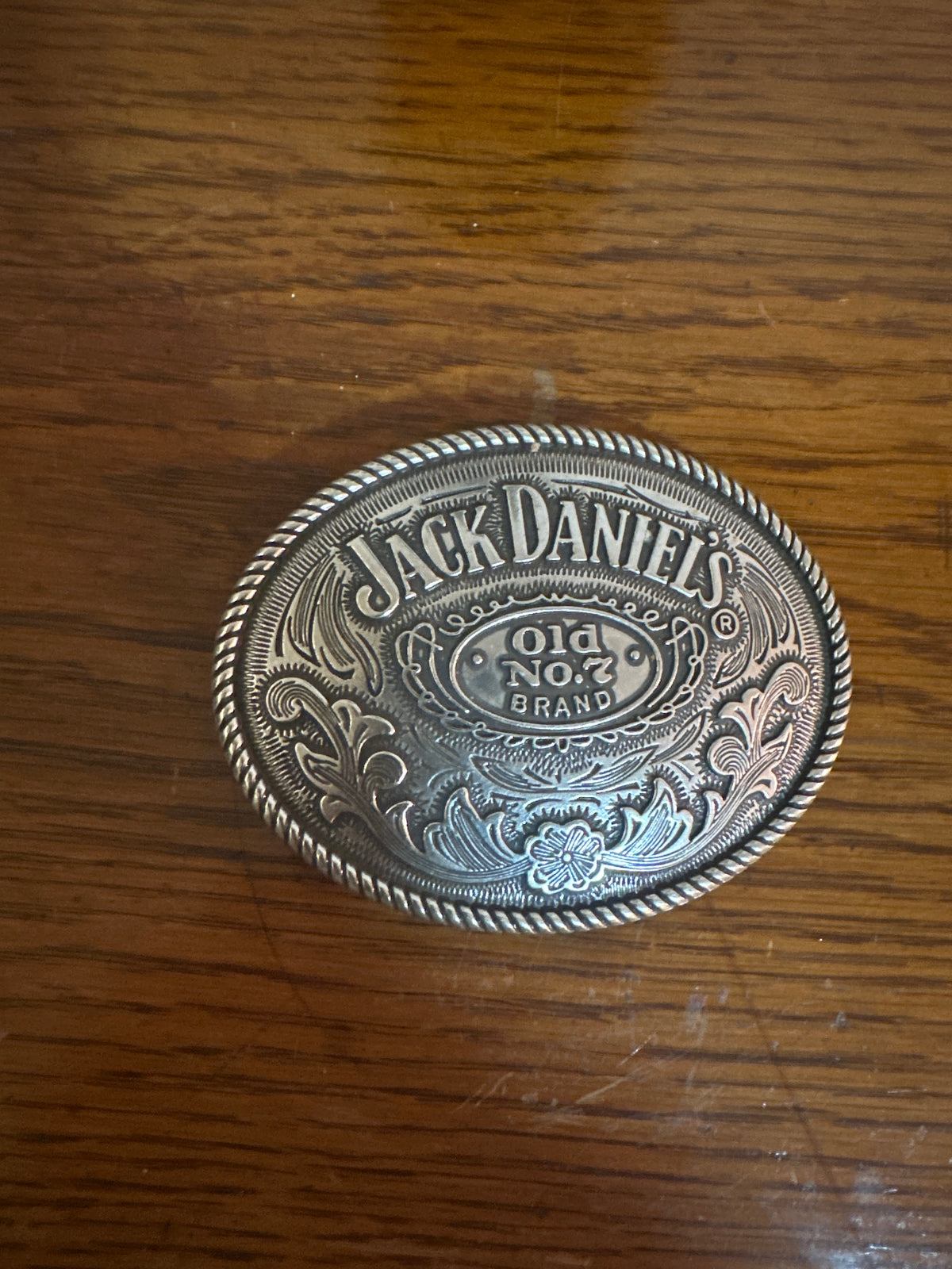 Jack Daniel’s belt buckle