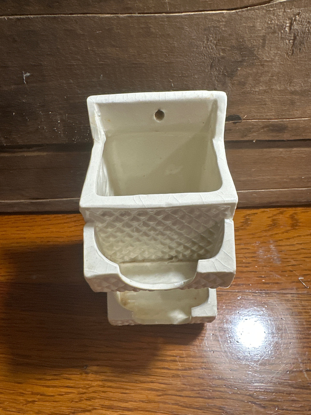 Ceramic match holder. Mid century
