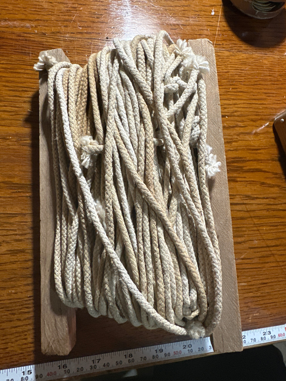 Wood Spool of rope