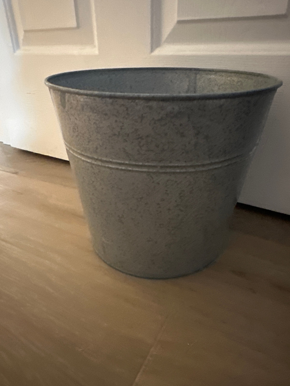 10” galvanized bucket