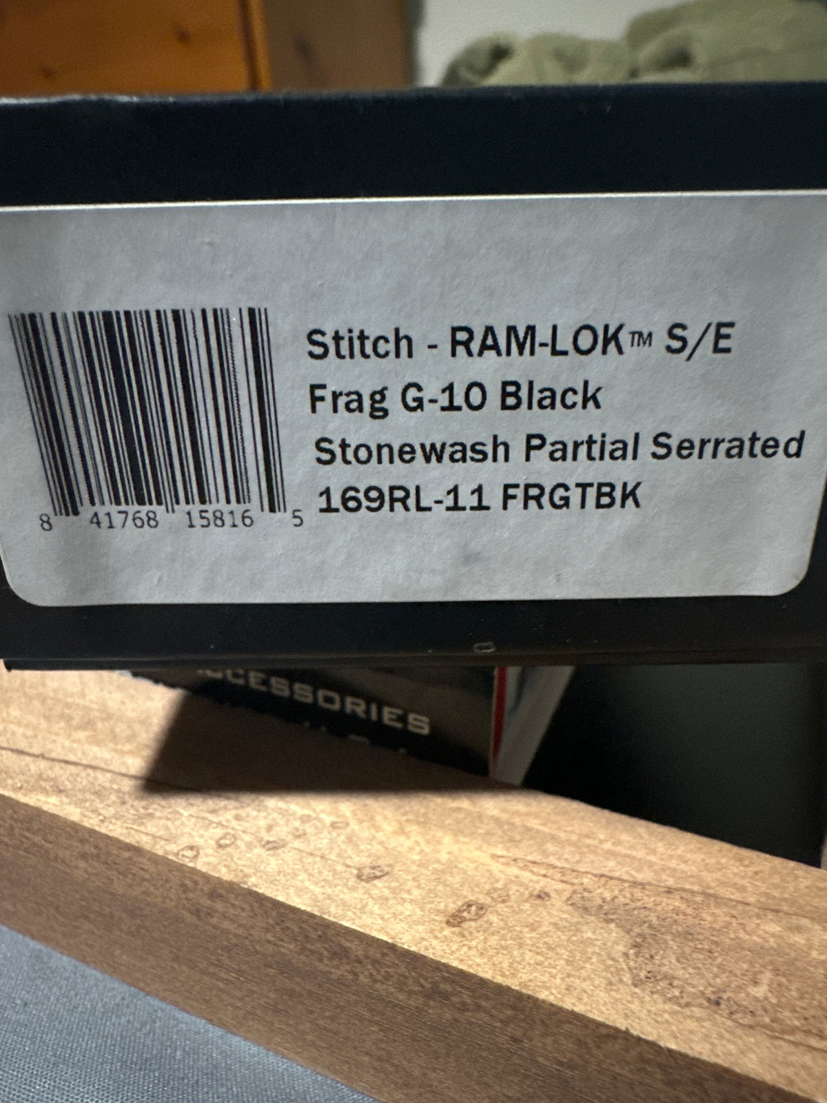 Microtech Stich Ram-Lok par. Serrated