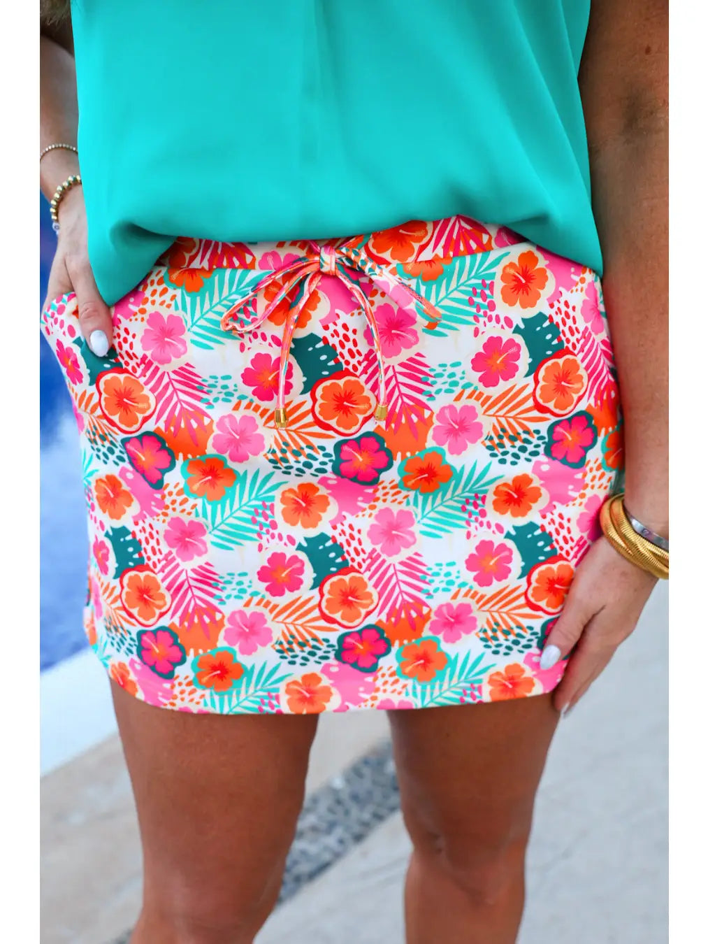 JL Drawstring Skort