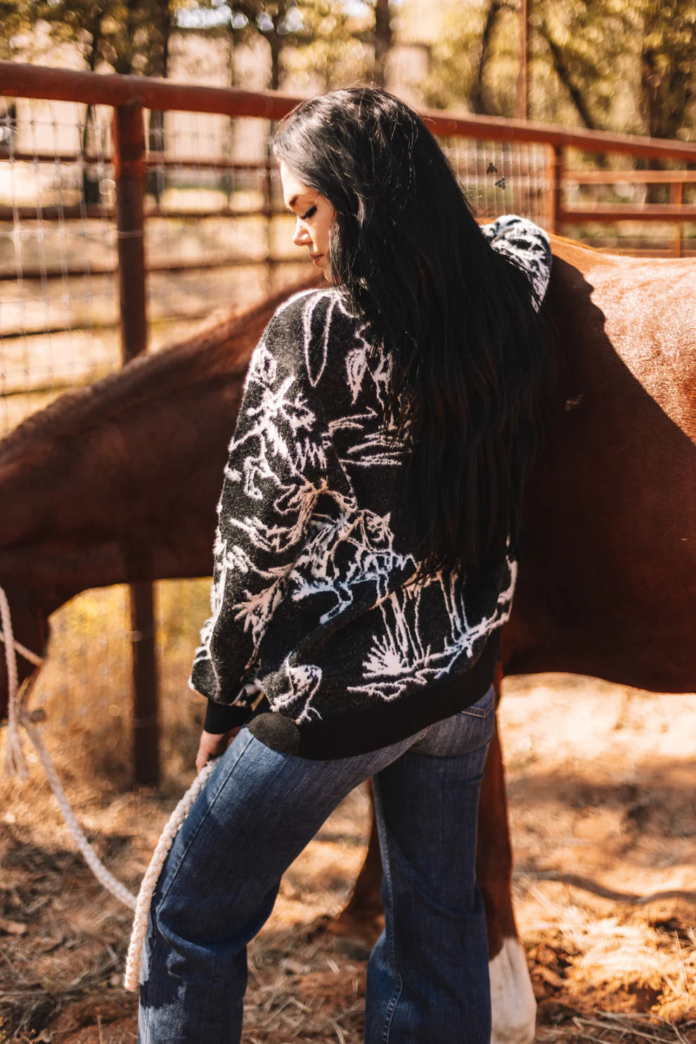 Rodeo Fuzz Cardigan