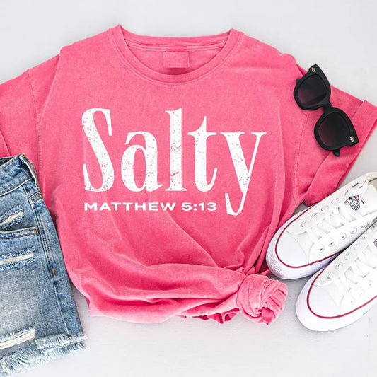 Salty Comfort Colors Graphic Tee