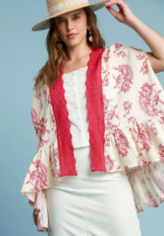 Umgee Boho Kimono Cardigan