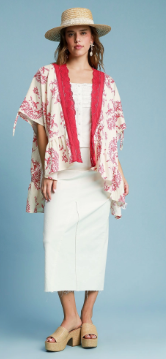 Umgee Boho Kimono Cardigan